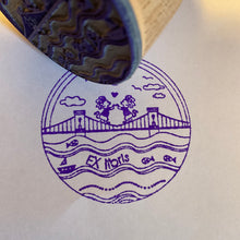 Kép betöltése a galériamegjelenítőbe: Ex libris pecsét - L Á N C H Í D F E S Z T I V Á L